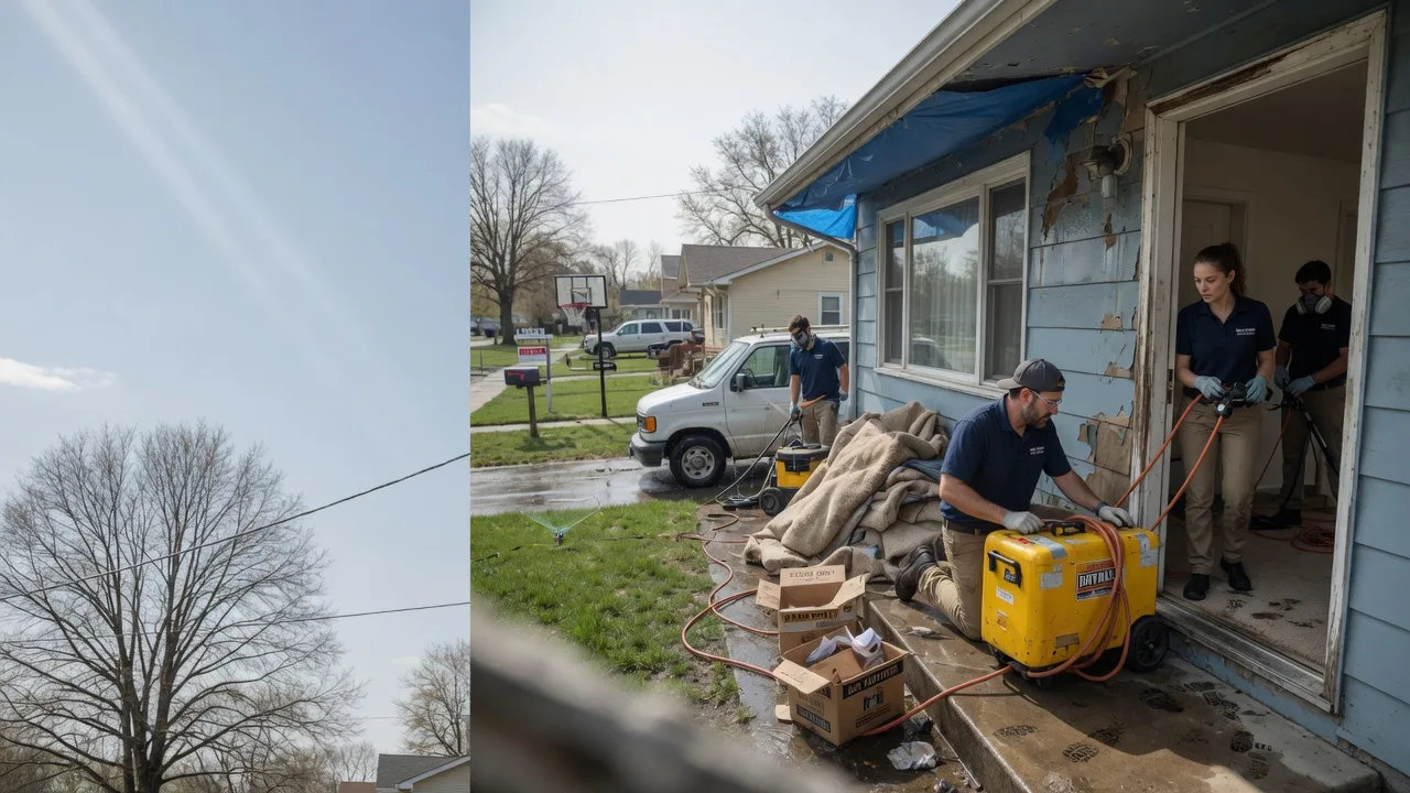 Basement Flood Cleanup in Brandsville, MO near me